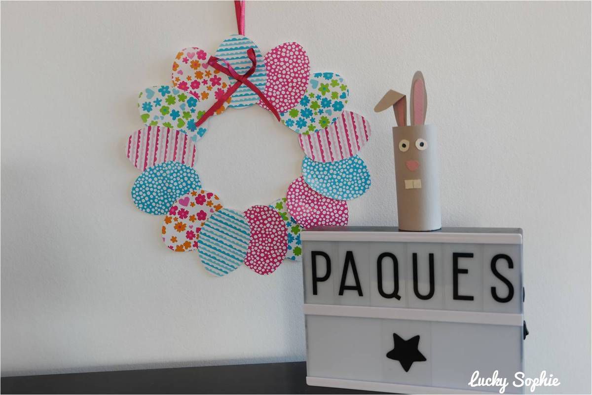 Couronne de Pâques 🐰 DIY - Lucky Sophie blog famille voyage