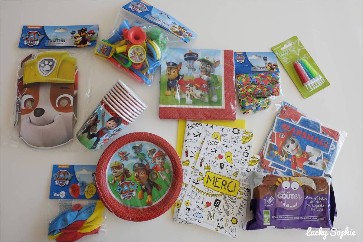 8 sachets anniversaire pat patrouille pour l'anniversaire de votre enfant