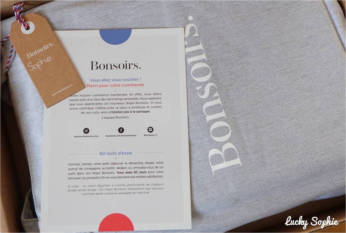 bonsoir draps