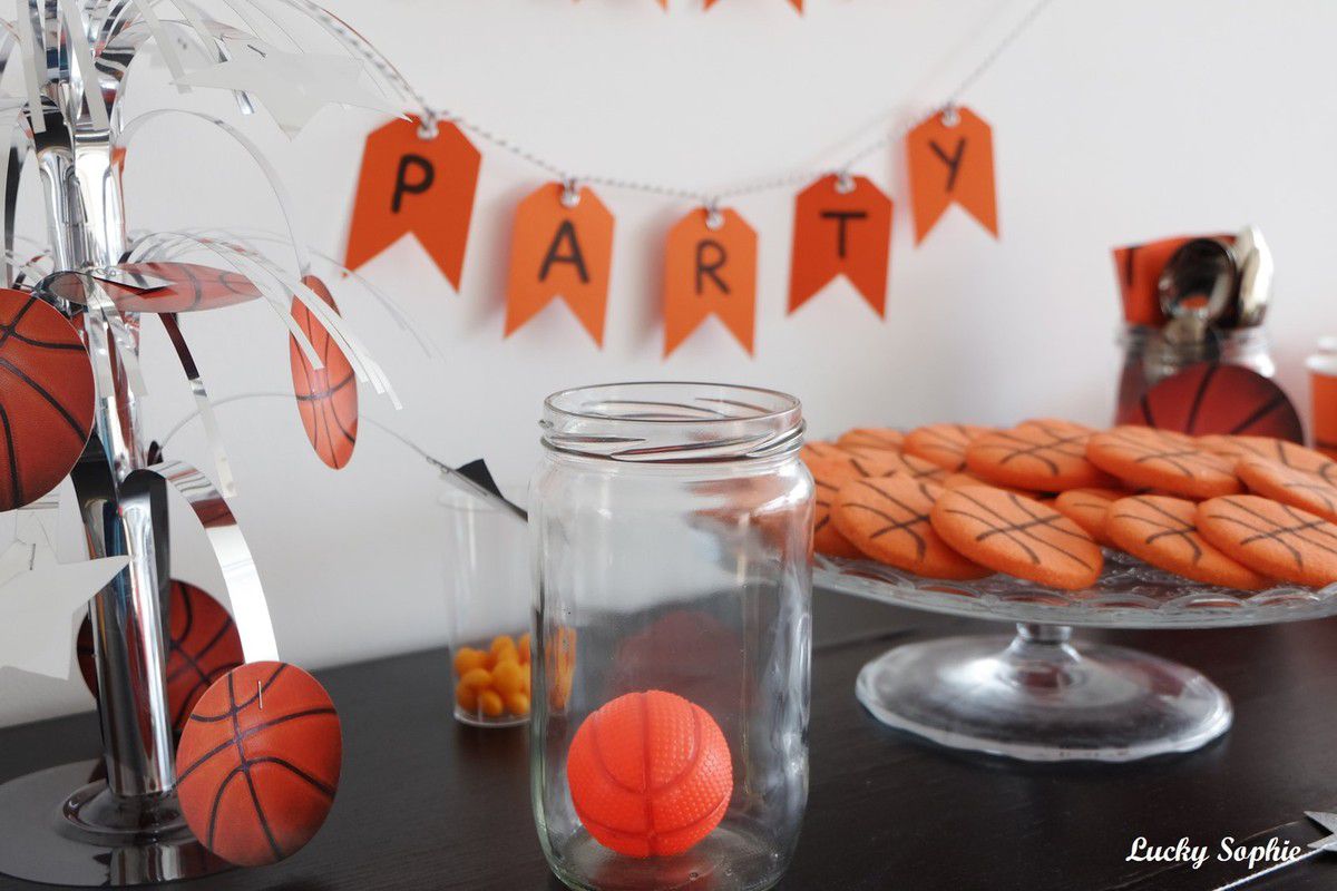 Gouter De Fete Basket Ball Lucky Sophie Blog Famille Voyage