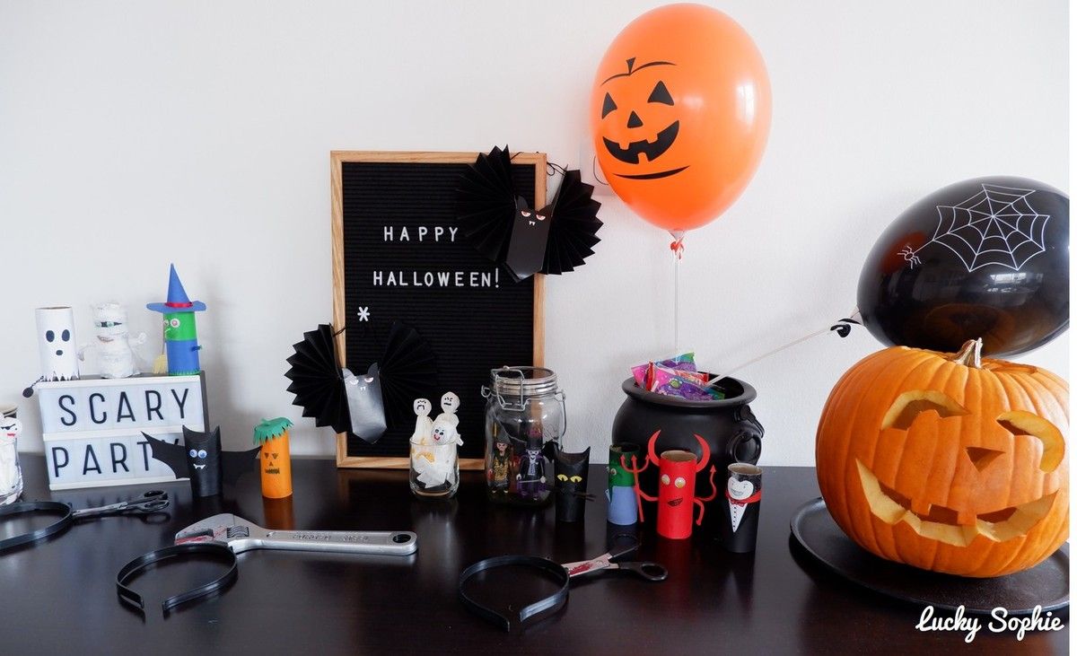 Fêter Halloween avec les enfants - Lucky Sophie, blog maman à Lyon