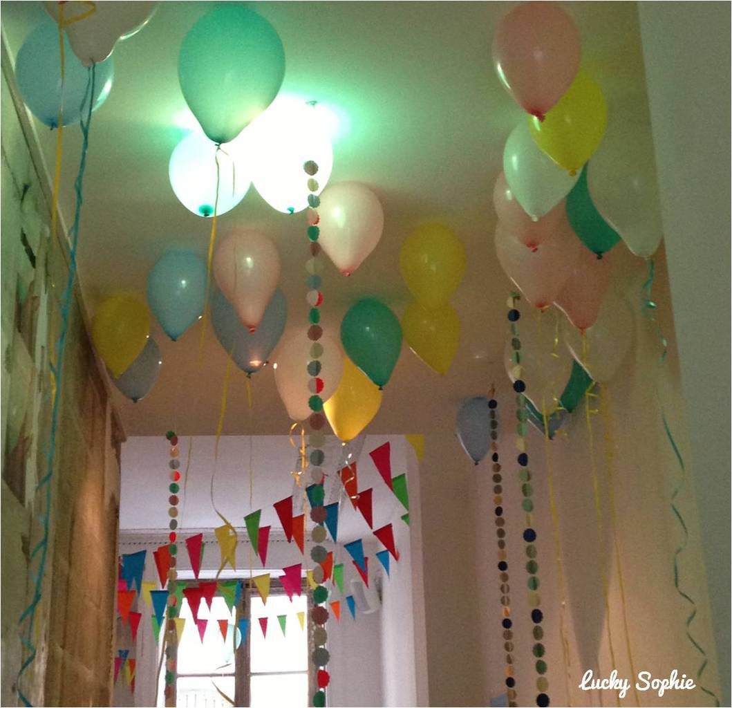 Pas de décoration de fête sans ballon ! - Lucky Sophie blog famille voyage