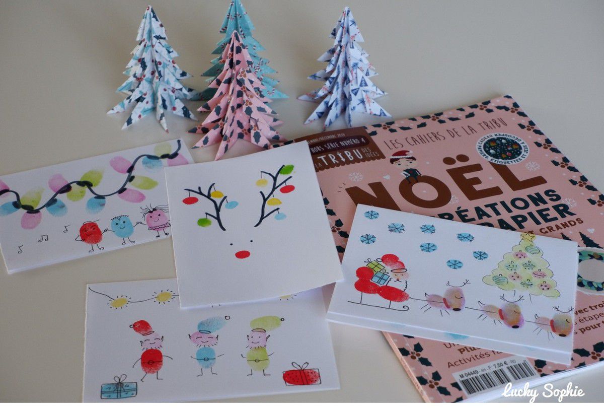 Cartes de Noël et étiquettes cadeaux DIY