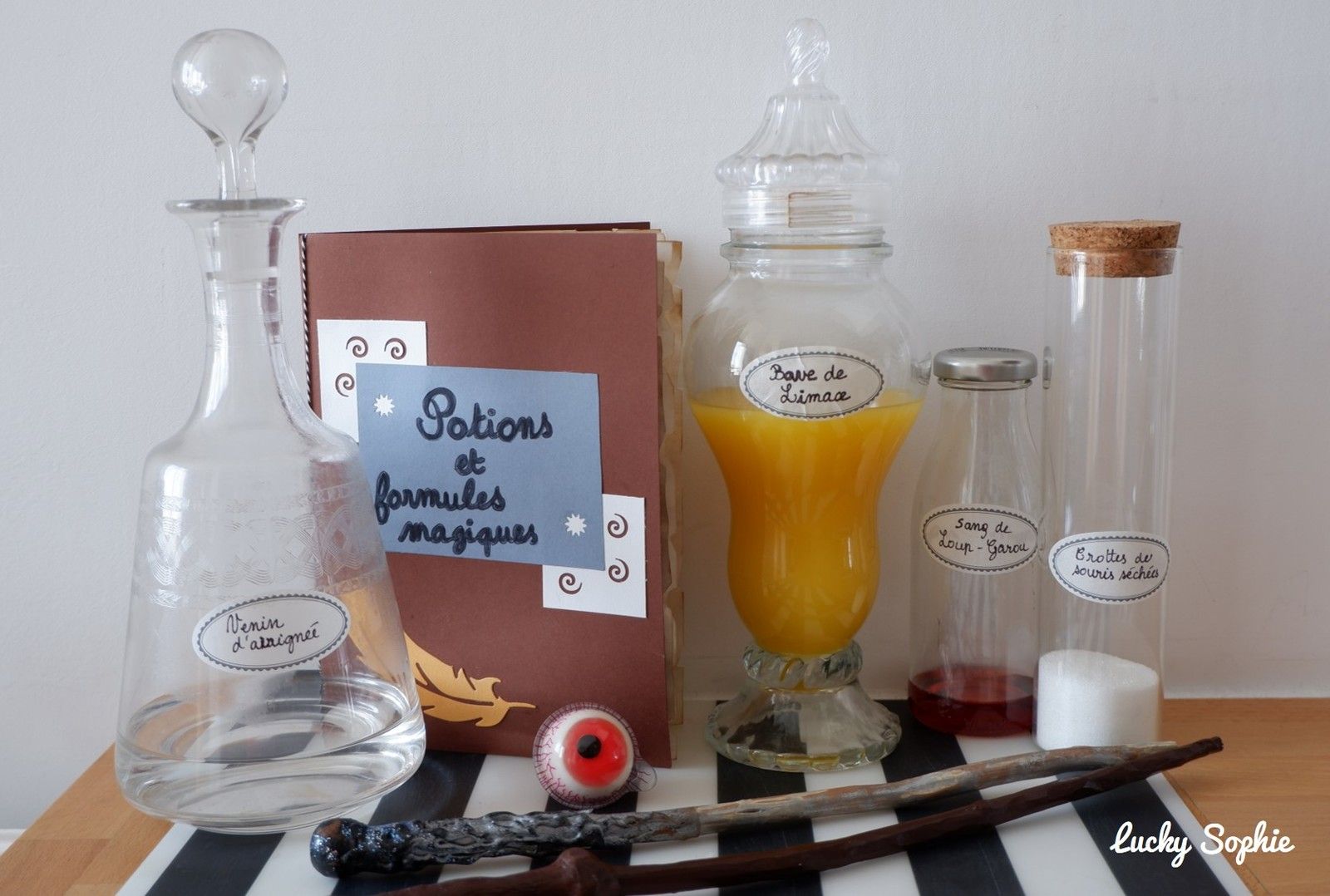 Formule Magique Sort Harry Potter A Imprimer Fabriquer un grimoire magique Harry Potter - Lucky Sophie blog famille