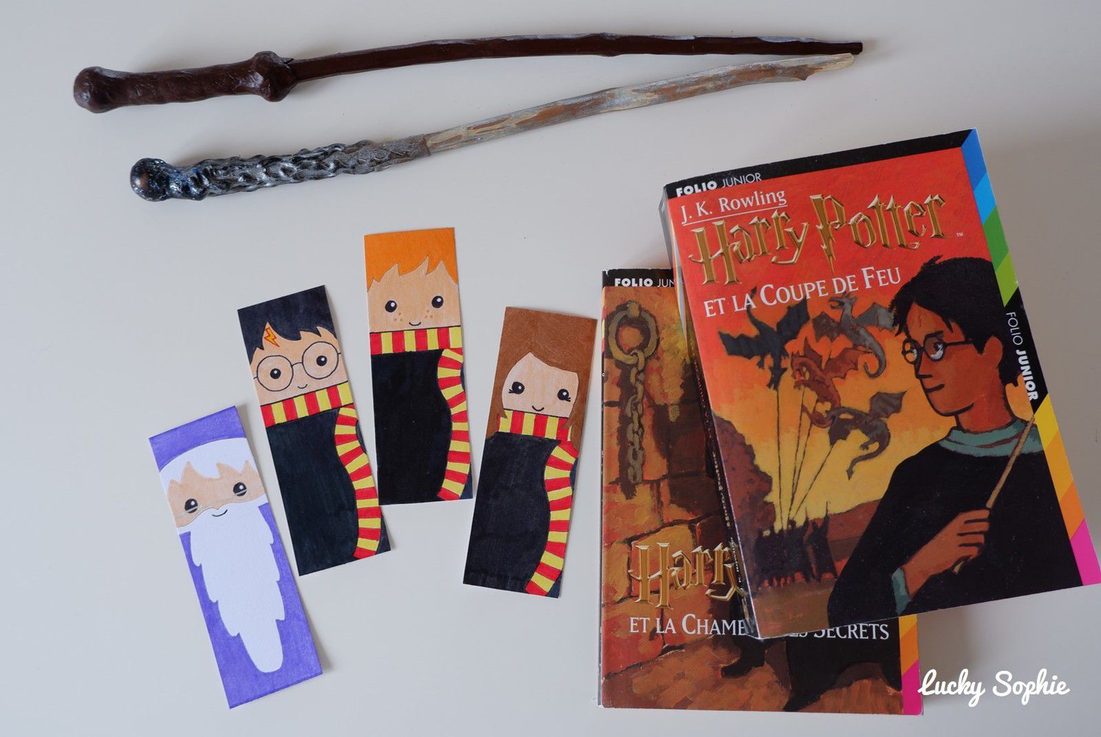 Marque Page Harry Potter à Colorier Activités créatives enfants Harry Potter - Lucky Sophie blog famille voyage