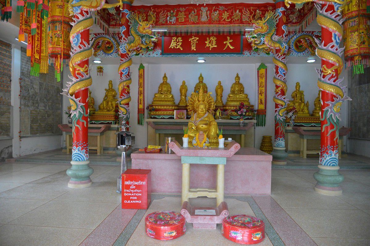 Thaïlande 2015 : Koh Phangan , le temple chinois ...
