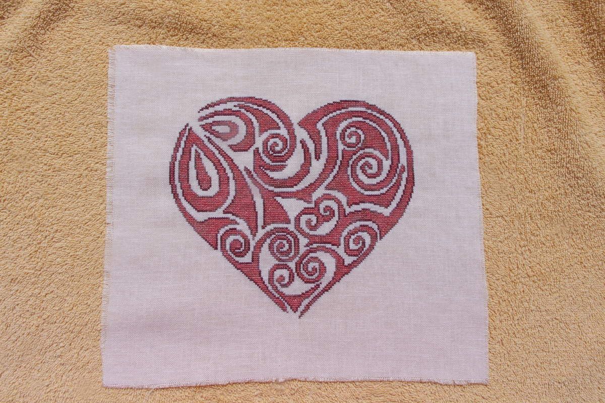 et puis le "coloriage" en rose