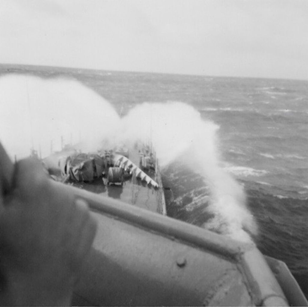 Janvier 1969, Golfe de Gascogne