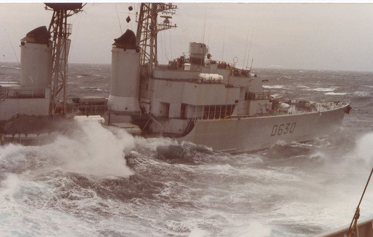 Janvier 1969, Golfe de Gascogne