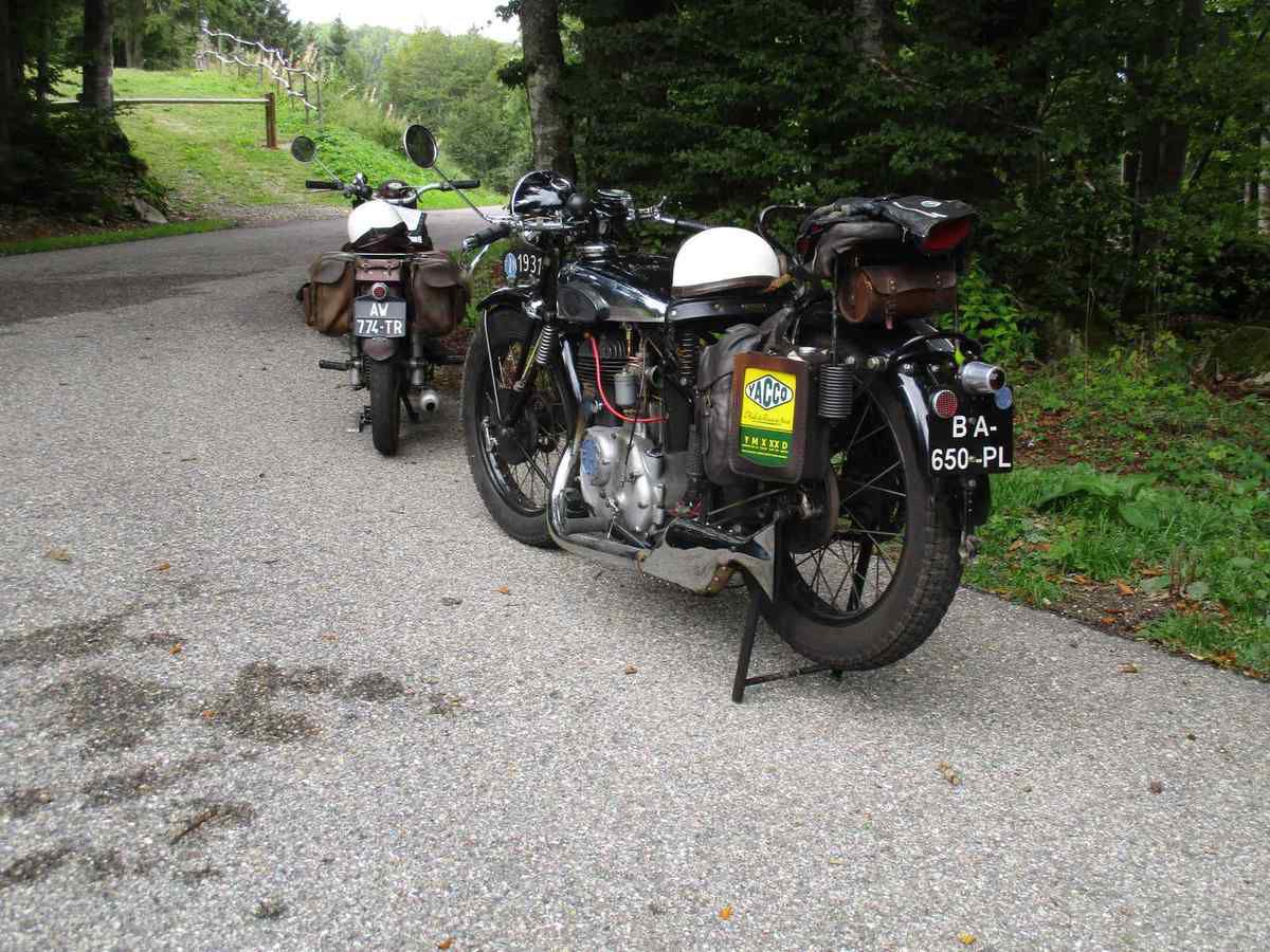 Les motos dans le Vercors