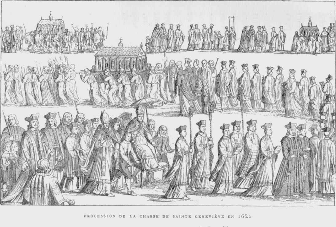 26 novembre : Geneviève sainte patronne.