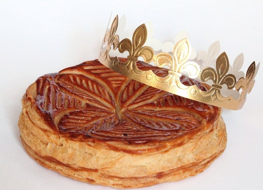 C'est la galette à la frangipane !