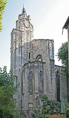 Ancienne chapelle des Cordeliers d'Avignon.