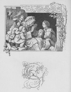 Richter a beaucoup Illustré de contes allemands.