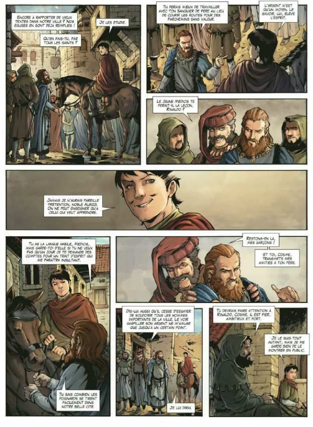 "Medicis, tome 01 - Cosme l'ancien - de la boue au marbre - planche 2"