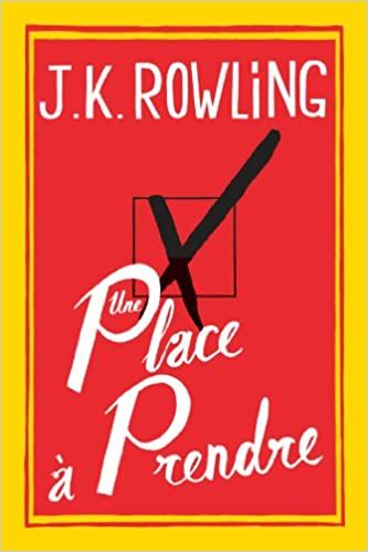 Une place à prendre, de JK Rowling - "www.audetourdunlivre.com"