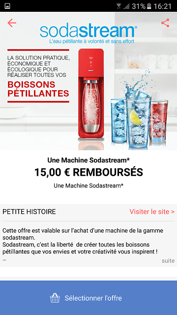 remboursement_machine_sodastream_coupon_network_application_mobile