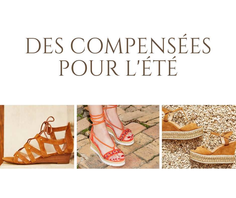 comment choisir ses chaussures compensées en été