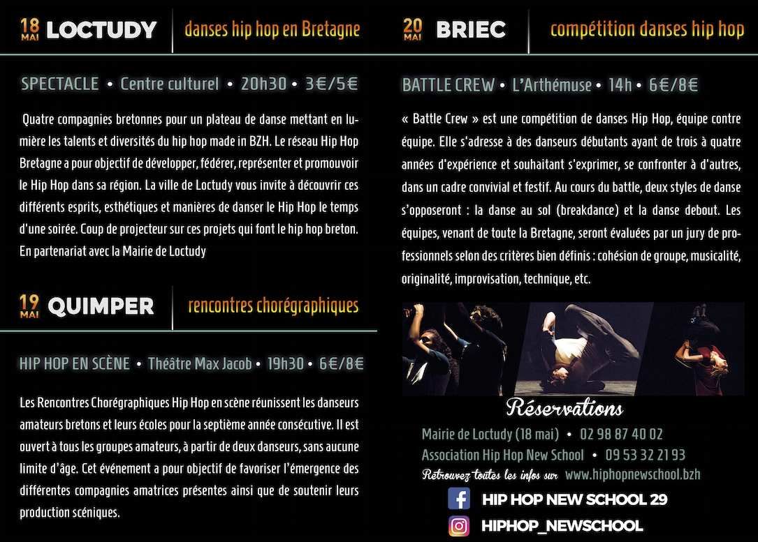 Loctudy Quimper Briec ... autour du Hip Hop (communiqué)
