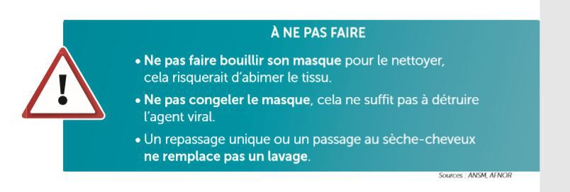 Faut-il laver le masque tissu Armor-Lux avant sa première utilisation -  Penhars Infos Quimper