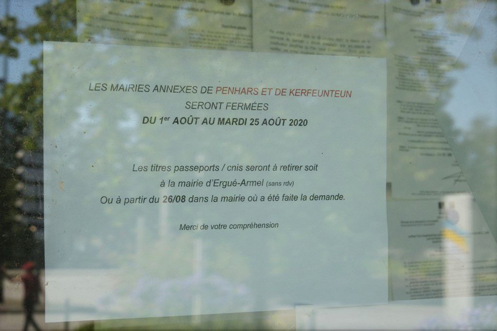 La mairie annexe de Penhars sera fermée du 3 au 25 août