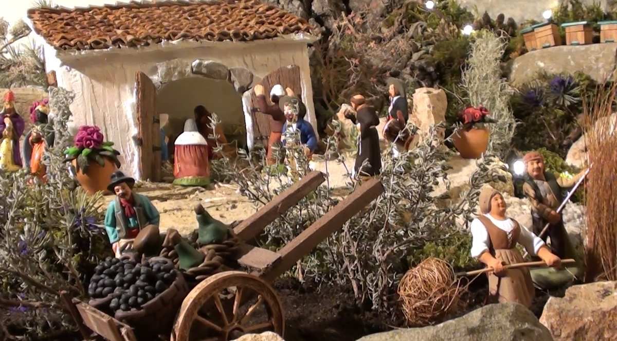 La crèche de Colette du Var