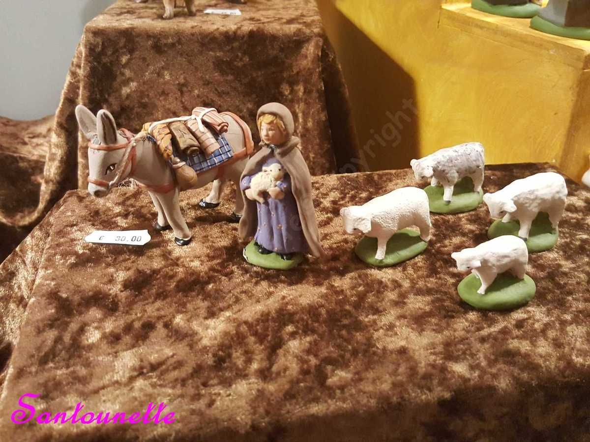 Les santons de Fabienne Pardi (exposition d'Arles 2017)