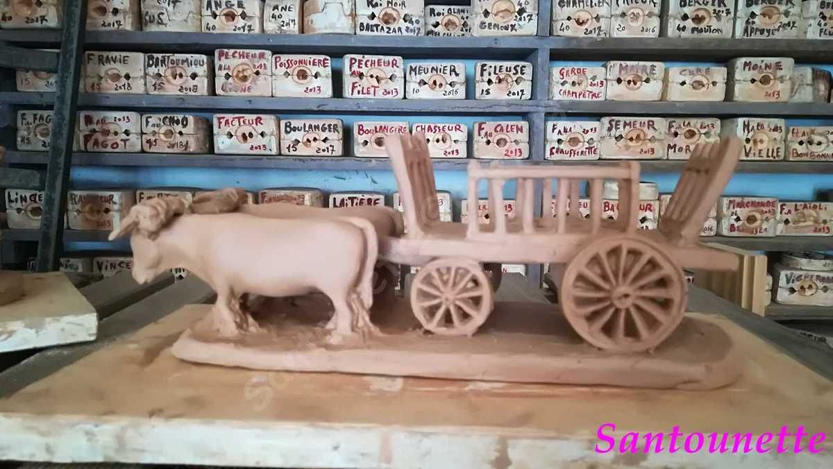 Les santons de Robert Canut (1ère partie)