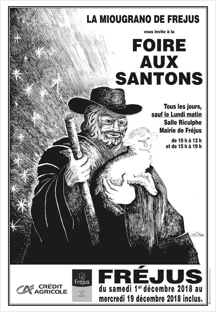 Les foires aux santons de ce week-end des 1 et 2 décembre 2018 : la foire de Pignans et de Fréjus
