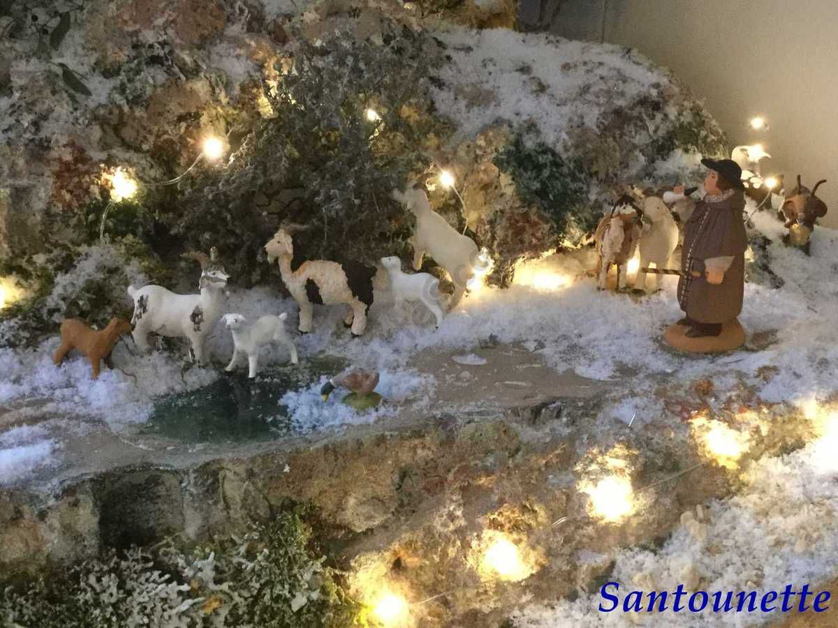 La crèche de Noël 2018 de Sandra D'Agen (1/2)