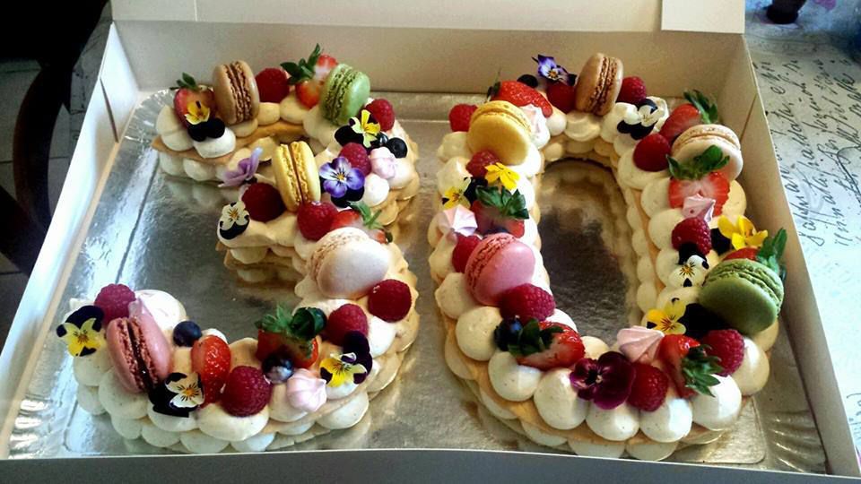 PATISSERIE FRANCAISE PATISSERIE ORIENTALE CAKE DESIGN NUMBER CAKES