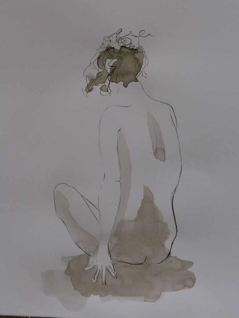 crayon et encre de chine sur papier (32x50cm)