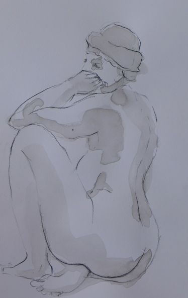 crayon et encre de chine sur papier (32x50cm)