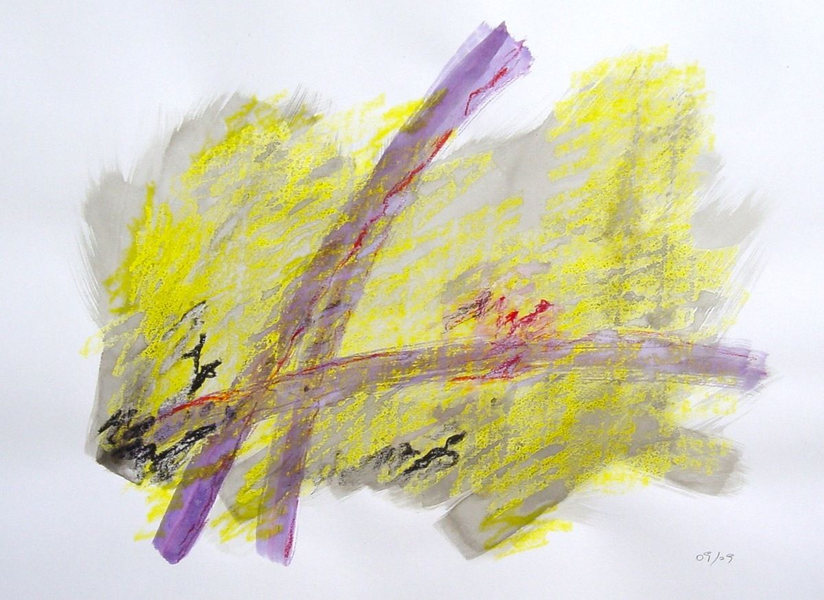 technique mixte sur papier - (50 x 70 cm) - (certaines de ces oeuvres ne sont plus disponibles)