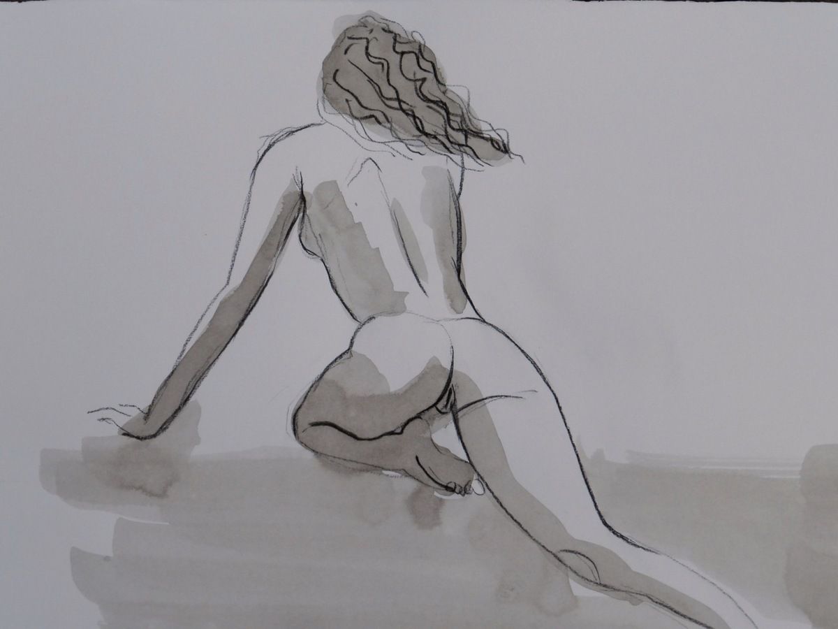 encre sur papier