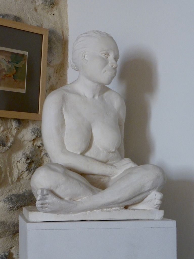 plâtre tiré après modelage en terre (2006)