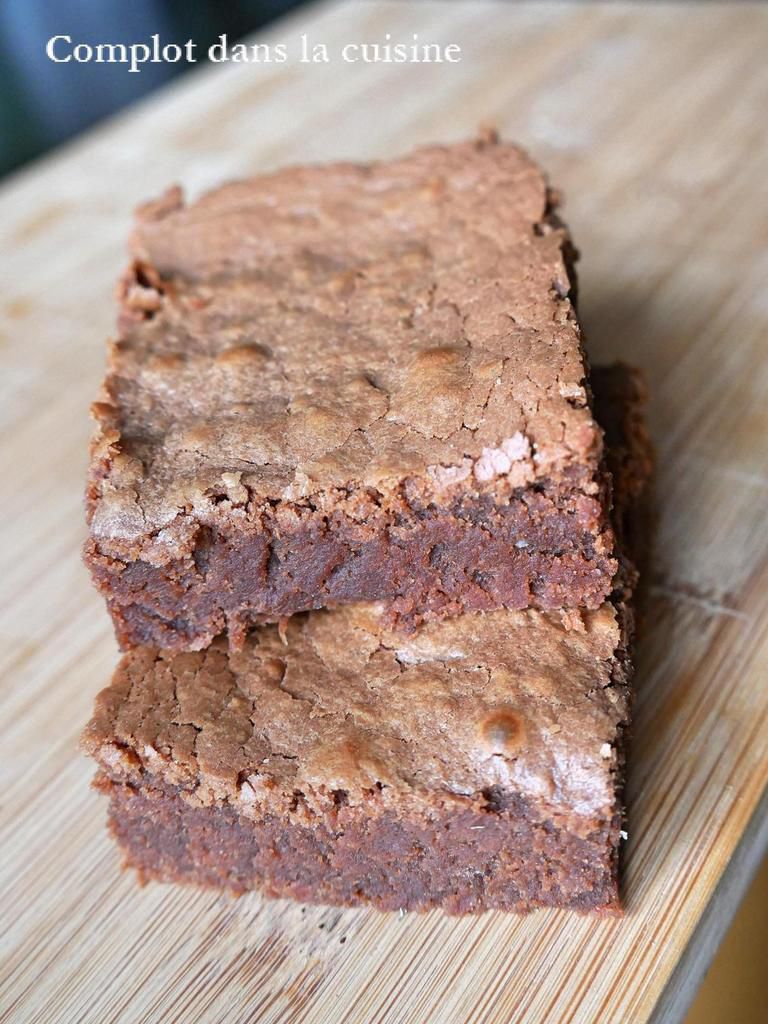 Brownie au lait concentré sucré : Recette de Brownie au lait