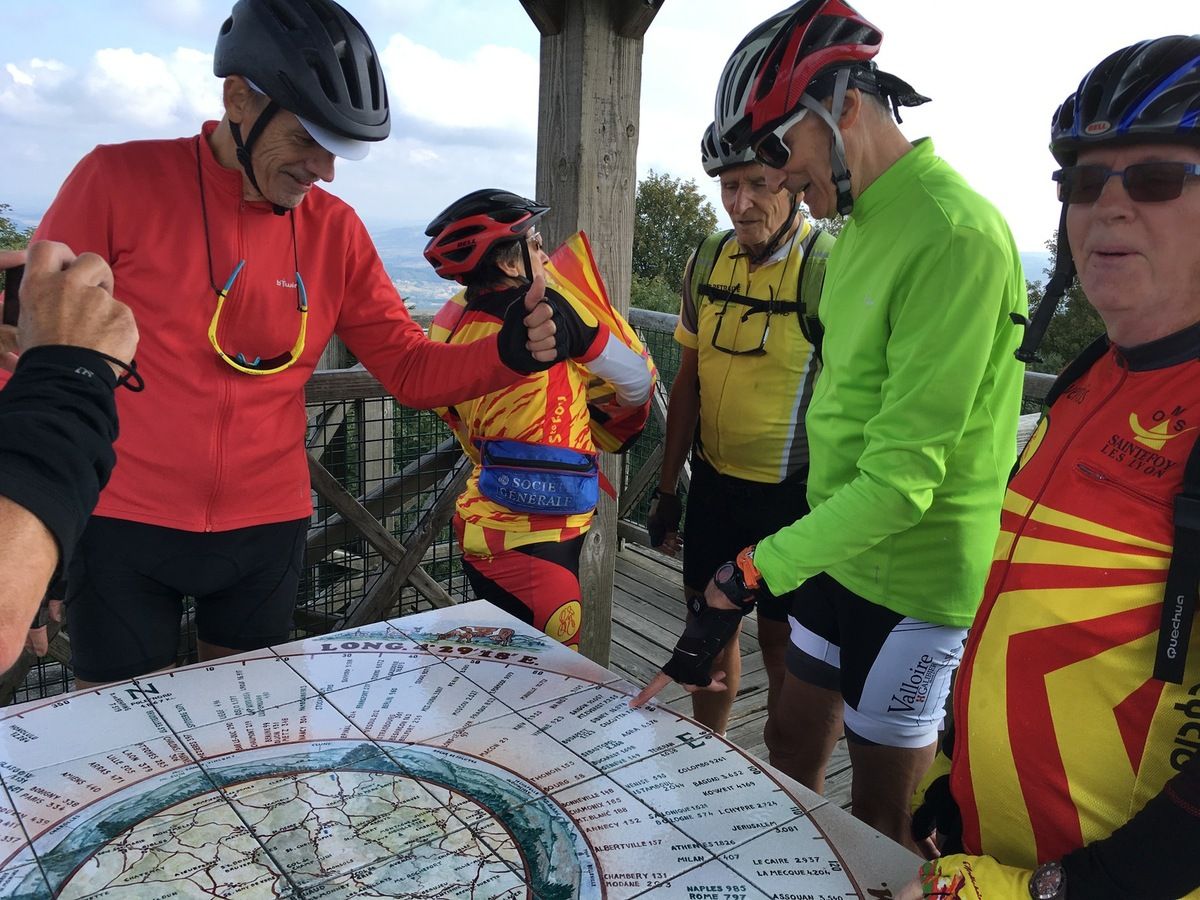 Lamure / Azergues,Mont St Rigaud Vendredi 31 aout 2018