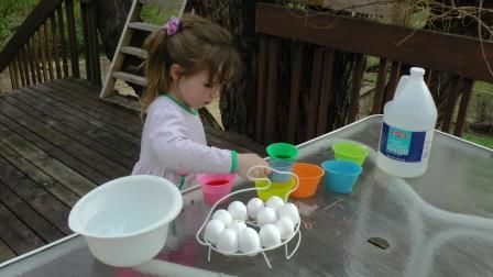 soiree famille - les oeufs de paques