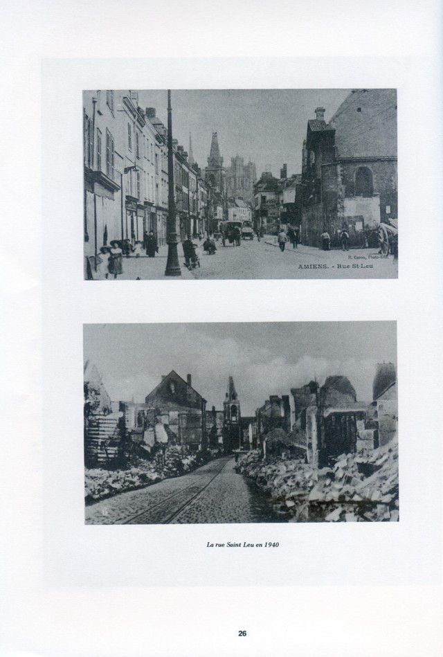 Album - la ville d'Amiens, les rues de la ville ( tome 2 )