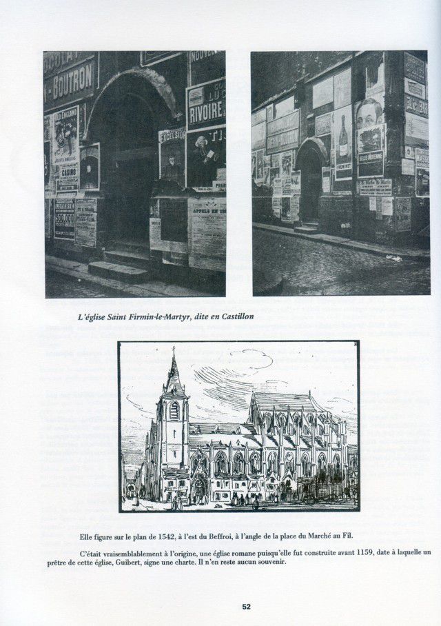 Album - la ville d'Amiens, les rues de la ville ( tome 4 )