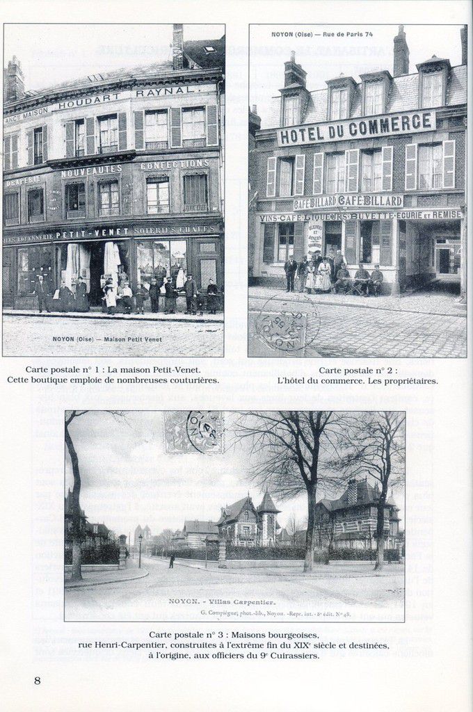 Album - la ville de Noyon (Oise), à la Belle Epoque, la vie économique et social ( chapitre I )