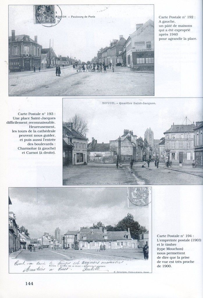 Album - la ville de Noyon (Oise), à la Belle Epoque, la vie de la cité, ( chapitre III ) 