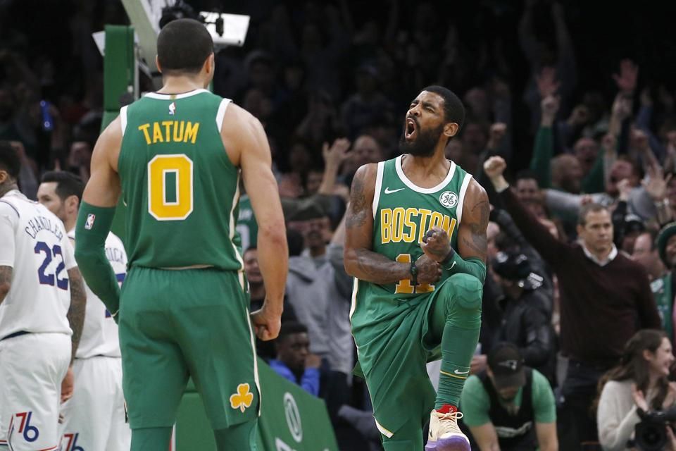 Kyrie Irving achève les Sixers de Joel Embiid en prolongation