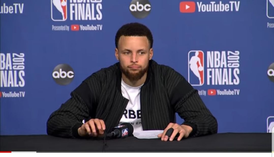 Stephen Curry : «Nous sommes menés 1-0 mais ce n'est pas la fin du monde»