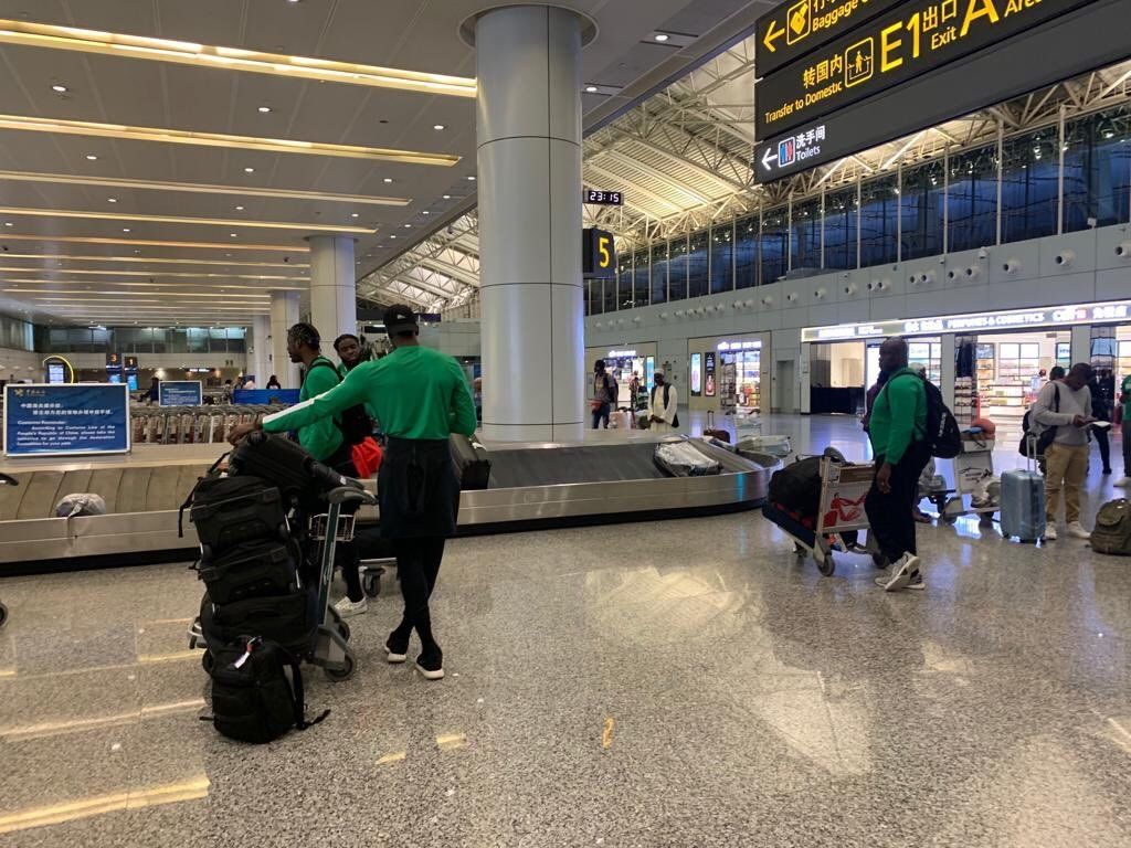 Les D'Tigers du Nigéria sont arrivés en Chine et prendront part à un tournoi international de Peak