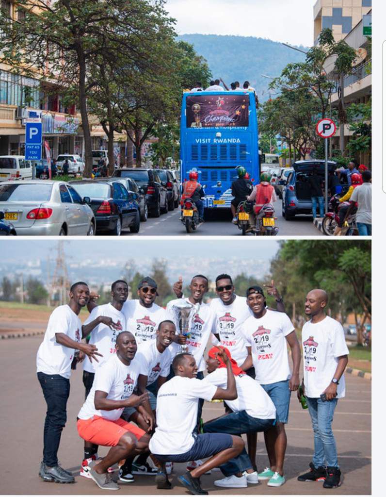 Retour en images sur la parade des Patriots de Kigali, auteurs d'un Three-peat historique !!! 