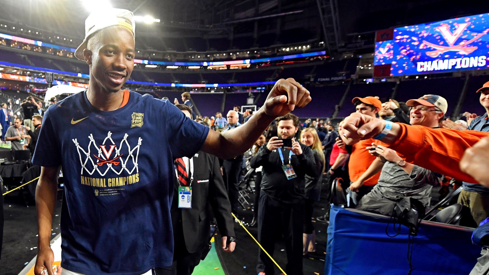 Mamadi Diakité champion NCAA 2019 avec Virginia