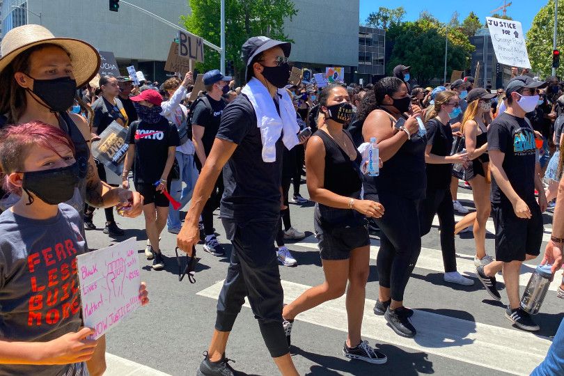 Black Lives Matter : Stephen Curry, Klay Thompson et les Warriors dans les rues d'Oakland pour demander Justice !