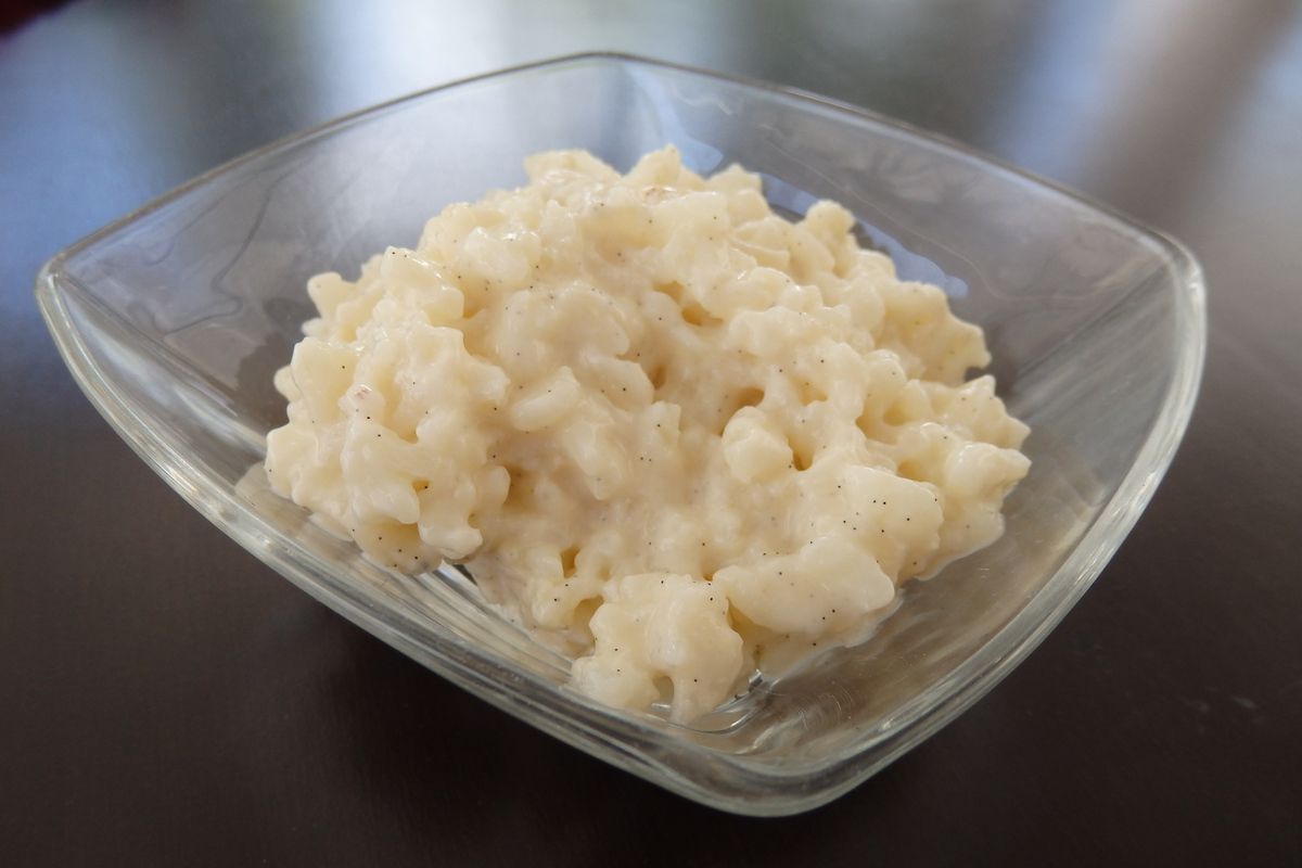 Le riz au lait parfait (si vous l'aimez onctueux et crémeux) - du miel et  du sel